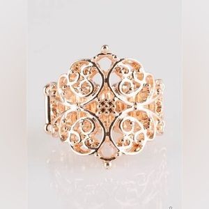 ❣️Rose gold vine pattern ring❣️*